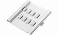 2142 6 in 1 Stainless Steel Kitchen Chips Chopper Cutter Slicer and Grater with Handle 