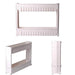 2172 Multipurpose 2 Layer Slim Side Space Saving Storage Organizer Rack Shelf 