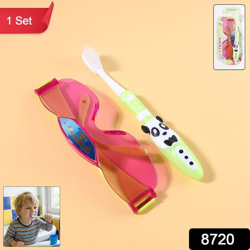 Cute children's panda toothbrush for effective oral care