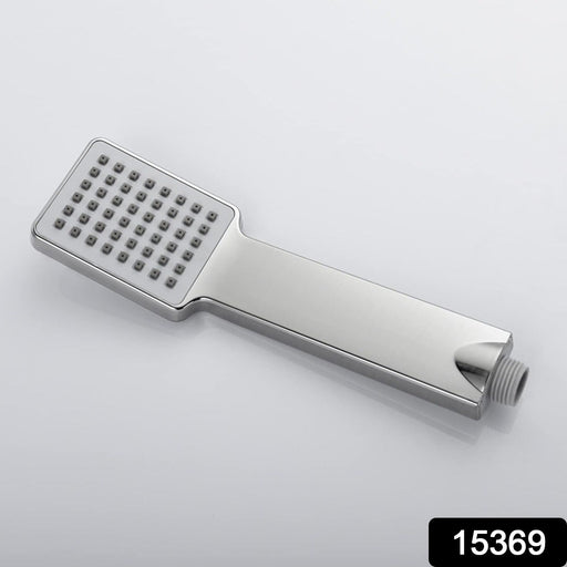 Ergonomic handheld shower head in a modern bathroom, perfect for a comfortable bathing experience.