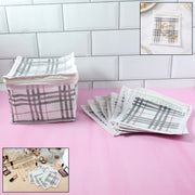 Clear PVC jewellery organizer pouch from 11-piece jewellery organizer kit