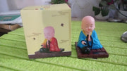 Zen-inspired Solar Buddha Statue, a perfect showpiece for office or home.