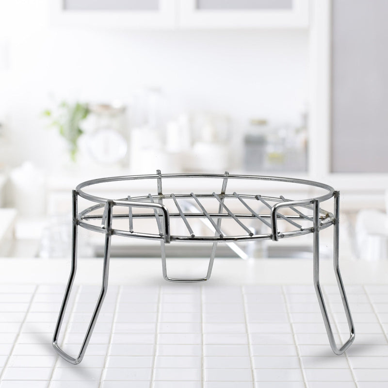 Robust 3-legged Pot Stand, suitable for both indoor and outdoor plant display.