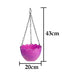 3851 Flower Pot Plant with Hanging Chain for Houseplants Garden Balcony Decoration 