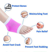 6627 Open Toe Socks for Dry Hard Cracked Skin Moisturizing While You Sleep. 