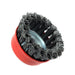 195 Wire Wheel Cup Brush (Black) 
