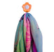 1113 Plastic Self-Adhesive Flower Shape Hooks (Pack of 5) 