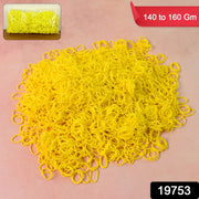 Pack of strong orange multipurpose rubber bands