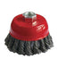 195 Wire Wheel Cup Brush (Black) 