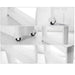 2172 Multipurpose 2 Layer Slim Side Space Saving Storage Organizer Rack Shelf 
