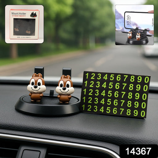 360-degree rotating dashboard mobile phone holder in car