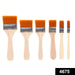 4675 Artistic Flat Painting Brush - Set of 6 