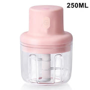 The powerful mixing blade inside the 250ml Electric Mini Garlic Chopper.