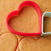 2424 Cookie Cutter with Shape Heart Round Star and Flower (4 Pack) 