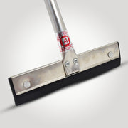 Stainless steel cleaning wiper designed for kitchens and bathrooms