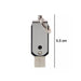 7637 USB Mini Portable Lighters With Thin Metal Creative 