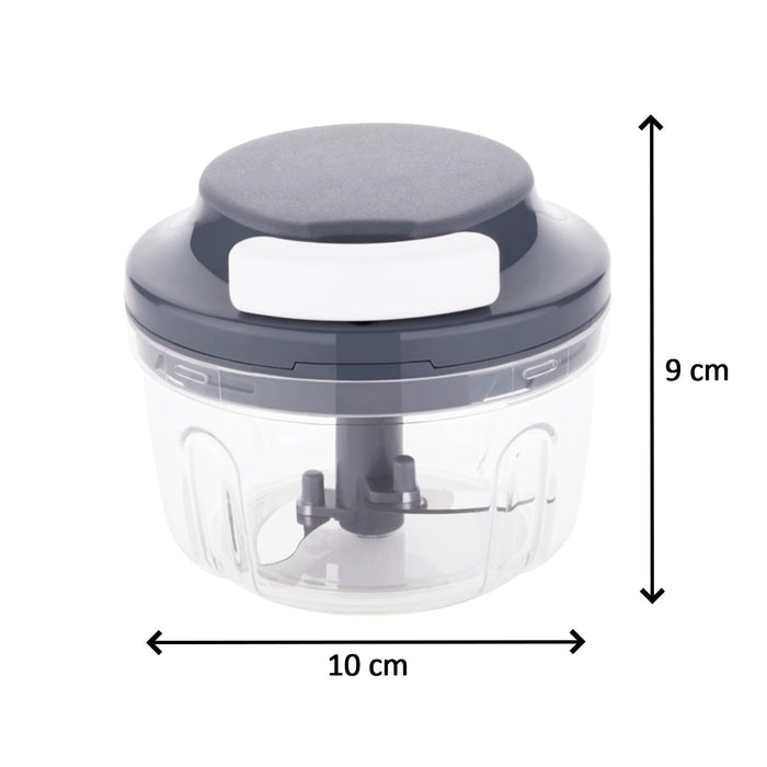 Quick 2in1 Chopper and Slicer Used Widely for chopping and Slicing of Fruits, Vegetables, Cheese Etc. Including All Kitchen Purposes.