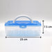 2642 Plastic Kitchen Refrigerator Egg Storage 12 Grid 1 Layer Egg Container 