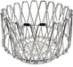 3040 Multipurpose Fruit Basket Stainless Steel Wire Bowl Foldable Basket for Vegetable / Fruits / Dining 