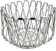 3040 Multipurpose Fruit Basket Stainless Steel Wire Bowl Foldable Basket for Vegetable / Fruits / Dining 