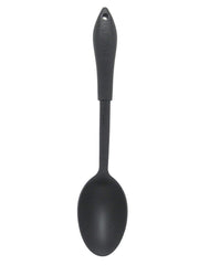 Black non-stick kitchen tools displayed against a clean background.