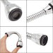 0567 Turbo Flex 360 Degree Rotatory Flexible Sink Water Saving Faucet Nozzle Sprayer 