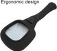 1573A Handheld Magnifying Glass 6 LED Illuminated Lighted Magnifier for Seniors Reading, Soldering, Inspection, Coins, Jewelry, Exploring 