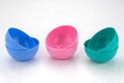 Detailed shot of the three-piece snack set, demonstrating its versatility for different snacks.