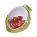 1093 Multi-Functional Washing Fruits and Vegetables Bowl & Strainer with Handle 