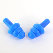 Waterproof reusable silicone ear plugs designed for swimmers