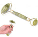 1387 Smooth Facial Roller & Massager Natural Massage Jade Stone 