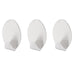 1643 Multipurpose Stainless Steel Adhesive Hooks 