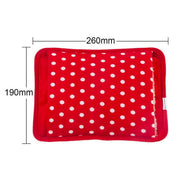 1376 Velvet Electric Water Bag For Instant Pain Relief (Multicolour) 