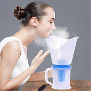 VelvaBloom 3 in 1 Steam Inhaler providing quick relief for cold symptoms.