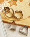 0813 Cookie Cutter Stainless Steel Cookie Cutter with Shape Heart Round Star and Flower (12 Pieces) 