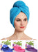 1408 Quick Turban Hair-Drying Absorbent Microfiber Towel/Dry Shower Caps 
