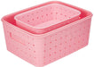 062 Smart Baskets for Storage(Set of 3) Sky Blue 