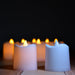 6487 Flameless LED Tealights, Smokeless Plastic Decorative Candles - Led Tea Light Candle For Home Decoration (Pack Of 24) 