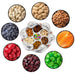 2075 Multipurpose 7 Compartment Dry Fruit Serving Rotating Tray , Candy, Chocolate, Snacks Storage Box, Masala Box 