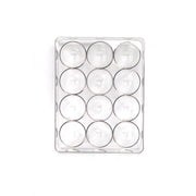 Close-up of the durable plastic egg tray, highlighting its BPA-free material.