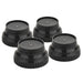 1131 Multi-Purpose 4 Pieces Round Plastic Legs Foot and Stand 