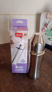 Apex premium stainless steel baby feeding bottle designed for comfort and safety
