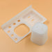 4776 3 in 1 Plastic Soap Dish and plastic soap dish tray used in bathroom and kitchen purposes. 