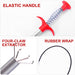 1632 Metal Wire Brush Hand Kitchen Sink Cleaning Hook Sewer Dredging Device 