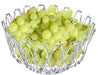 3040 Multipurpose Fruit Basket Stainless Steel Wire Bowl Foldable Basket for Vegetable / Fruits / Dining 