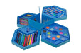 859 46 Pcs Plastic Art Colour Set with Color Pencil, Crayons, Oil Pastel and Sketch Pens 