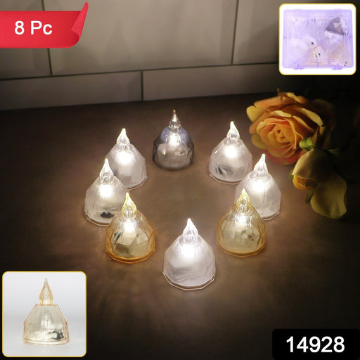 Battery operated LED diyas for safe and smoke-free festive lighting