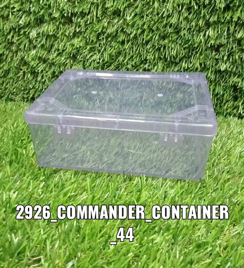 Versatile food storage container perfect for kitchen and pantry use.