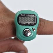 9041 Manual Hand Finger Counting Machine Digital Head Electronic Tally Counter 