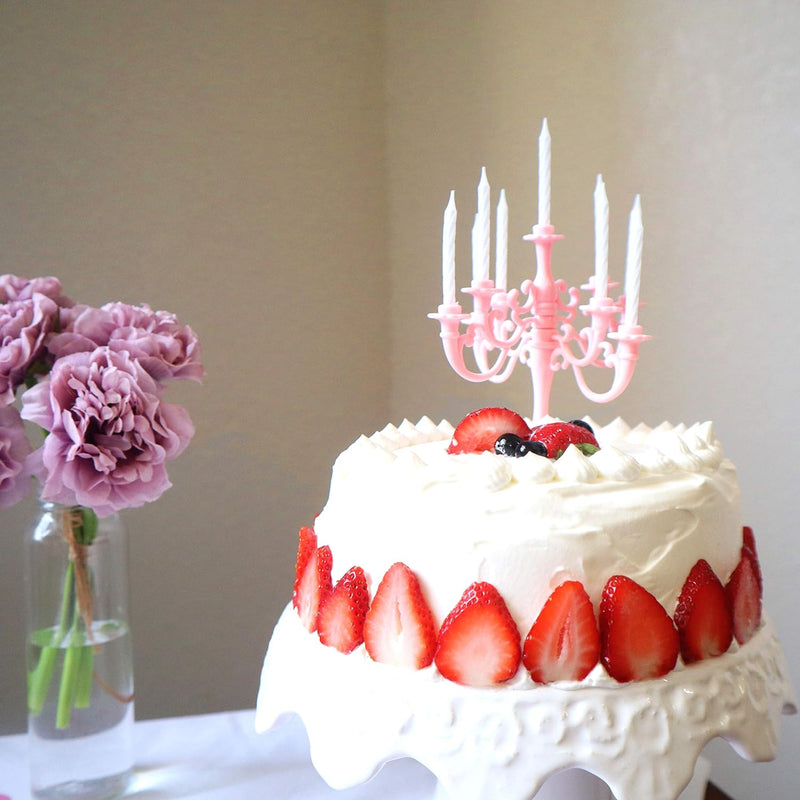 Luxury Birthday Candle Set | Elegant Cake Toppers & Holders for Parties and Proposals